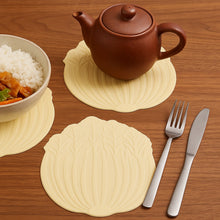 Silicone Leaf Design Coaster Set (2 Pc) Wukusy