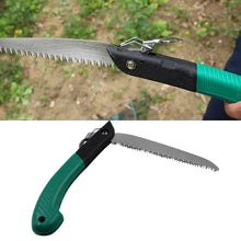 Folding Handsaw Pruning Saw – For Tree Trimming, Camping, Gardening, Hunting, Cuts Wood, PVC, Bone (1 Pc)