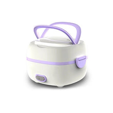 Electric Lunch Box Portable Food Warmer with Removable Stainless Steel Compartments – 220V, 200W for Car, Truck & Office