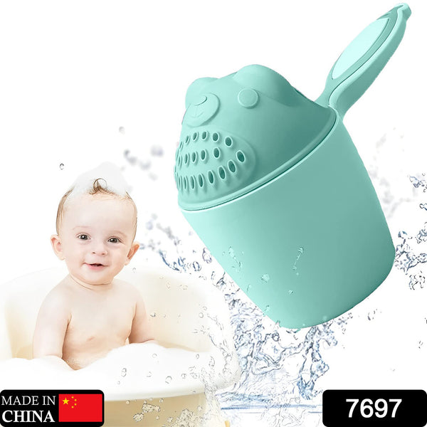 Baby Shampoo Shower Cup – Soft Bathing Mug for Safe Hair Washing