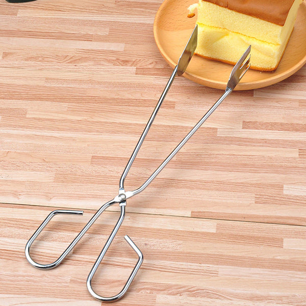 Stainless Steel Cooking Tongs – Ideal for Salad, Buffet & BBQ