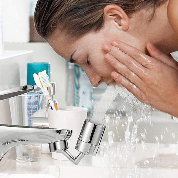 Splash Filter Faucet Sprayer Head – Water-Saving Sink Extender for Kitchen & Bathroom with Color Box