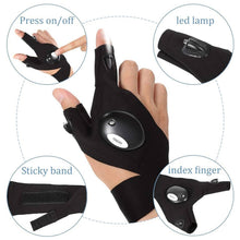 Led Flashlight Gloves Gifts For Men (Hand Gloves Light  1 Pair) Wukusy