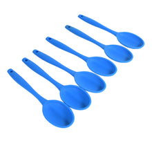 Multipurpose Silicone Spoon Silicone Basting Spoon Non-stick Kitchen Utensils Household Gadgets Heat-resistant Non Stick Spoons Kitchen Cookware Items Forcooking And Baking (6 Pcs Set)