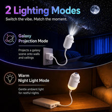 Moon Projection Night Lamp | USB Moon Projector with Flexible Neck & Adjustable Focus