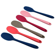 Multipurpose Silicone Spoon Silicone Basting Spoon Non-stick Kitchen Utensils Household Gadgets Heat-resistant Non Stick Spoons Kitchen Cookware Items Forcooking And Baking (6 Pcs Set)