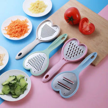 Heart Grater & Slicer Set – Ideal for Grating & Slicing Fruits, Vegetables, Cheese & More