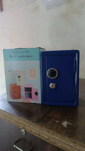 Mini Metal Cash Box Safe Creative Piggy Bank With 2 Key (1 Pc)