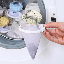 Reusable Washing Machine Floating Cylindrical Shape Lint Mesh Bag ( 1 Pc)