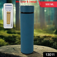 Stainless Steel Water Bottle - 500ml Unbreakable, Leak-Proof for Office, Gym, Travel, and Outdoor Use