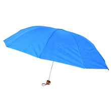 3-fold Sun Rain Protective Solid Foldable Umbrella (1 Pc Mix Color)