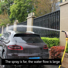 Plastic Body Metal Trigger Brass Nozzle Water Spray Gun – Non-Slip Grip, Multiple Spray Modes for Car Wash & Gardening