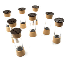 360° Revolving Spice Rack – 8 Spice Jars (120ml) for Herb & Seasoning Storage