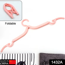 Travel Folding Hangers - With Clips, Portable Design, Clothes Drying & Travel Use