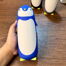 Penguin Cartoon Water Bottle - Insulated Vacuum Travel Mug for Hot & Cold Beverages