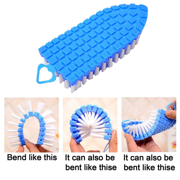 Flexible Plastic Cleaning Brush For Home Kitchen And Bathroom