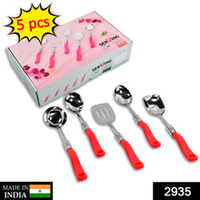 Stainless Steel Serving Spoon Set – 5 Pcs for Dining & Serving