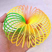 Rainbow Spring Toy – Slinky Toy for Kids & Adults, Compact, Portable & Easy to Carry (1 Piece)