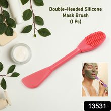 2-in-1 Double-Headed Silicone Face Mask Brush (1 Piece)