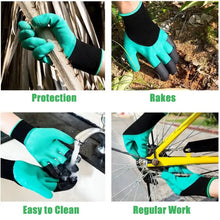 Heavy Duty Garden Farming Gloves with ABS Claws for Digging and Planting – Washable Plastic Gloves for Gardening, Agriculture, and Industrial Work (1 Pair)