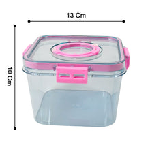 8262 High Quality Plastic Food Storage Container Clear Washable Refrigerator Food Box Food Container Fruit Box Container With Lid (1400 Ml)