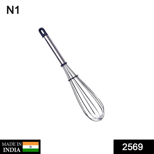 Stainless Steel Wire Whisk – 8 Inch Balloon Whisk, Egg Frother & Milk Beater