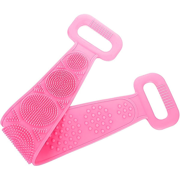 Silicone Bath Body Brush  Scrubber With Color Box (1 Pc  Mix Color)