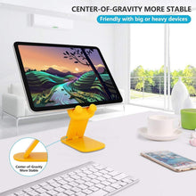 Cute Bear Design Foldable Mobile Stand - Multi-Angle Adjustable