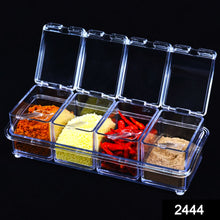 Acrylic Seasoning Box – Salt, Pepper & Spice Rack Organizer