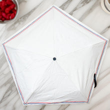 2-fold Sun  Rain Protective Solid Foldable Umbrella (1 Pc  Mix Color)