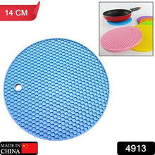 4913 Silicone Trivet For Hot Dish And Pot Silicone Hot Pads ( 1 Pcs )