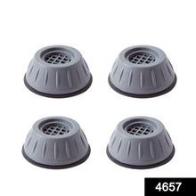 Washer Dryer Anti-Vibration Pads with Suction Cup Feet - Reduces Noise & Movement