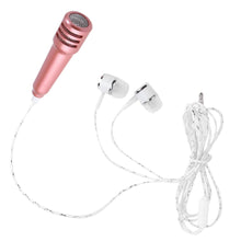 Mini Microphone with Earphone – For Voice Recording, Handsfree Use on Mobile, Computer, USB, and Vocal Gift for Kids (1 Pc)