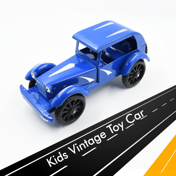 Vintage Metal Car Toy – 10 Inch Classic Retro Alloy Model, Unbreakable Full Metal Body, Vintage Vehicle Model