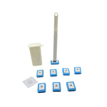 Toilet Brush Wand Kit - Includes 8 Disposable Toilet Brush Refills