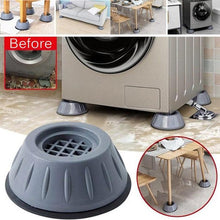 Washer Dryer Anti-Vibration Pads with Suction Cup Feet - Reduces Noise & Movement