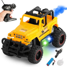 Mist Spray Race Car Toy – Off-Road Speed Car with Smoke Effect, Light and Climbing Power for Kids (Color May Vary)