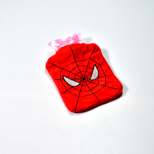 6508 Spiderman Small Hot Water Bag With Cover For Pain Relief Neck Shoulder Pain And Hand Feet Warmer Menstrual Cramps.