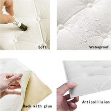 3d Wall Cushion Brown