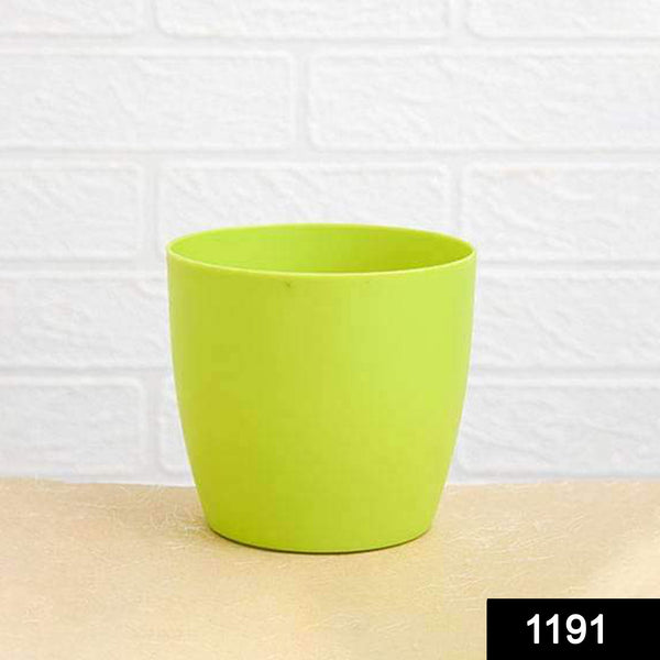 Flower Pots Round Shape For Indooroutdoor Gardening