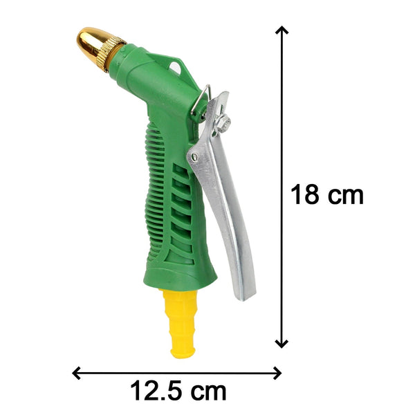 Durable Hose Nozzle - Water Lever Spray Gun, Adjustable Pressure, Garden Irrigation Tool