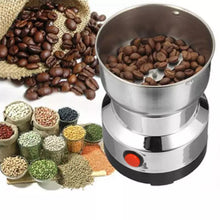 Multifunction Electric Grinder Machine for Cereals, Grains, Spices, Herbs, and Coffee Beans – Stainless Steel, Home Use