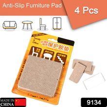 9134 Furniture Pad Square Felt Pads Floor Protector Pad For Home  All Furniture Use (Pack Of 4 Pc)