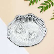 5482 Round Serving Tray Traditional Serving Tray Multipurpose Serving Tray Decorative Serving Platters Mukhwas Serving Tray (1 Pc )