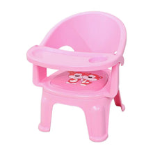 Baby Chair with Tray – Strong and Durable Plastic Chair for Kids, Portable High Chair, and School Study Chair