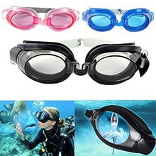 Swimming Goggles with Ear and Nose Plugs – Adjustable, Clear Vision, Anti-Fog, Waterproof (1 Set)