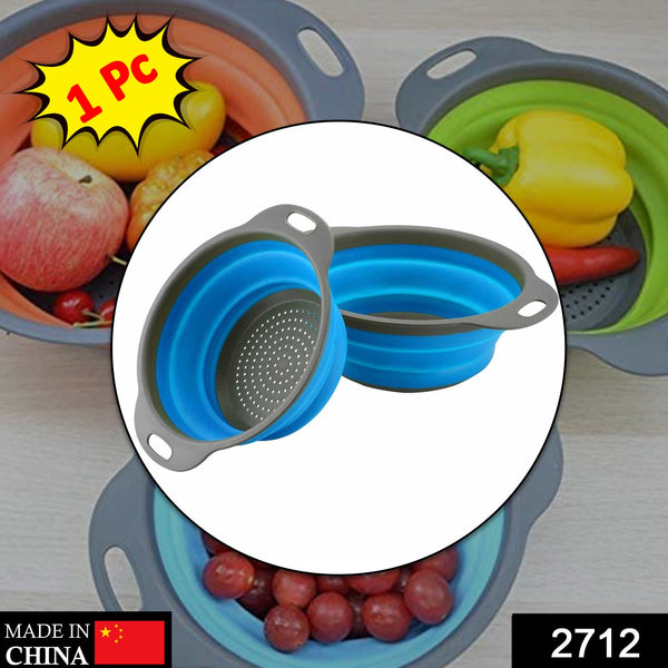 Round Sili Strain – Foldable Multipurpose Kitchen Tool