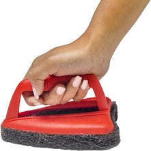 Bathroom Brush with Abrasive Scrubber – Superior Tile Cleaning Tool