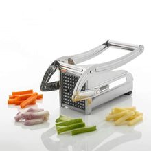 French Fries Potato Chips Strip Cutter Machine with Blade – Manual Vegetable Slicer for Perfectly Cut Fries and Chips (1 Pc)