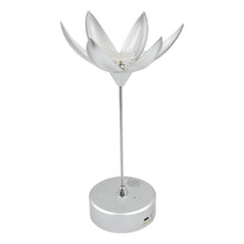 Lotus Flower Lamp with Music Speaker – Touch Open/Close, USB Rechargeable (1 Pc)